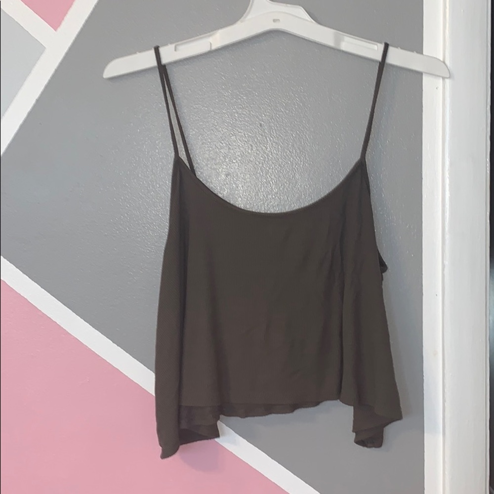 Spaghetti strap tank top